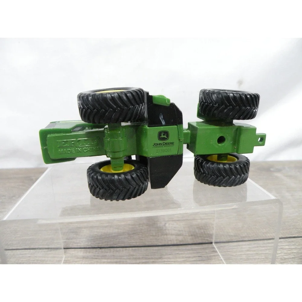 John Deere Articulated Tractor Diecast Toy Farm Vehicle Green Yellow Model